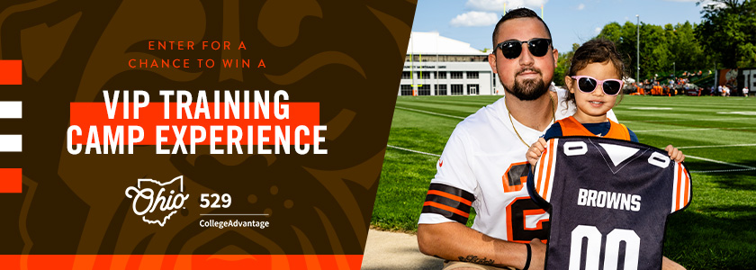Cleveland Browns and Ohio's 529 Plan Training Camp Sweepstakes 2024 Cleveland Browns and Ohio's 529 Plan Training Camp Sweepstakes 2024