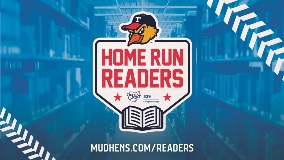 2025 Toledo Mud Hens Home Run Readers logo