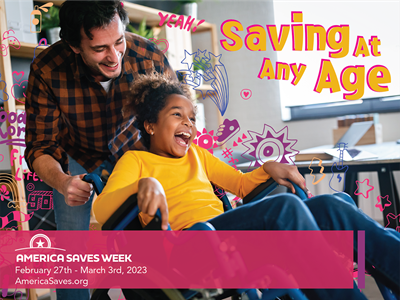 ASW 2023 Save Any Age - Social Daddy playing with his daughter in a wheelchair