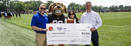 2025 Cleveland Browns VIP Training Camp Experience check presentation