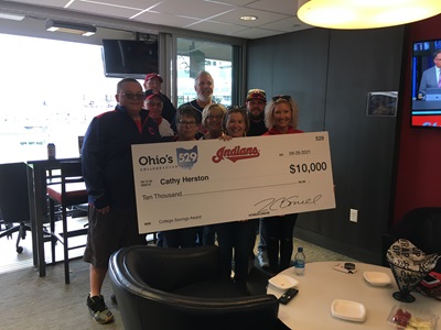 Indians Winner 2021 Ohio's 529/Indians award winner 2021