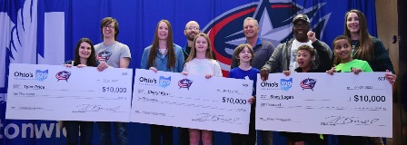 Blue Jackets Giveaway winners, 2019-2021